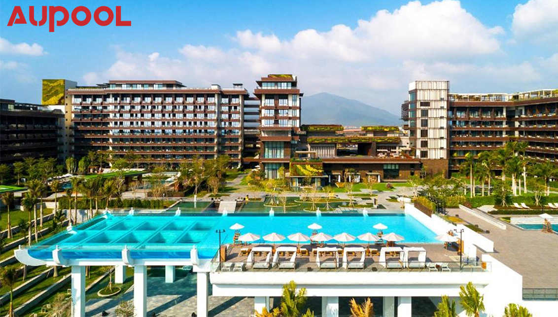 Dry Constant Temperature Polymerization Acrylic Swimming Pool for Private Villa House