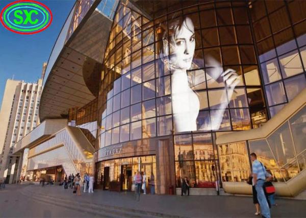 High Brightness Transparent Led Display P10.42 Outdoor Advertising Led Screen