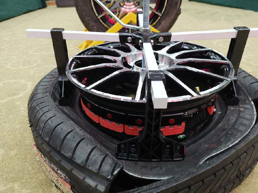 Run Flats Bands Device For Refitted Bullet Proof Vehicles Heavy Duty Wheels