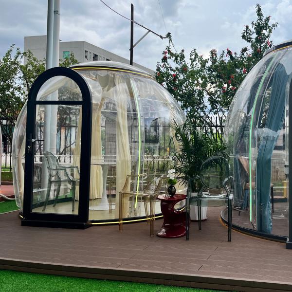 Outdoor Inflatable Bubble Camping Hotel Tent House Dome House Prefabricated
