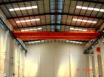 Heavy Loads / Wide Span Double Girder Overhead Electric Cranes For Warehouse