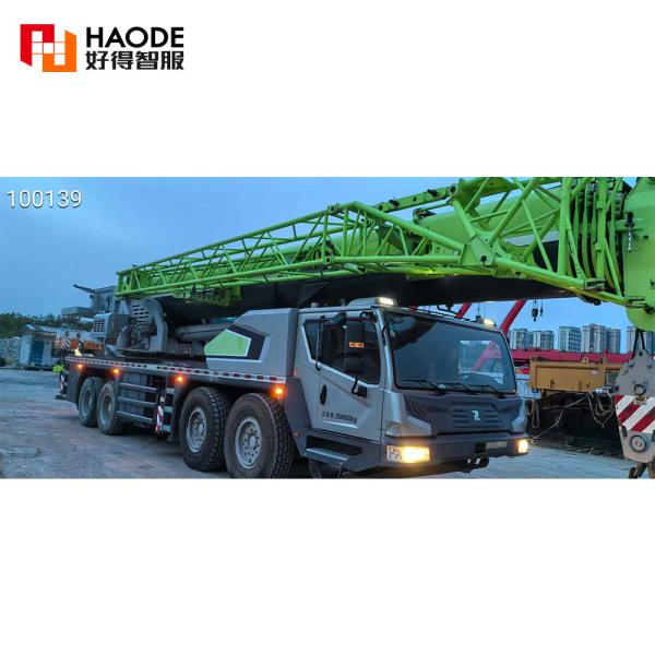 Used Zoomlion 80h7 80ton Truck Crane Small Truck Crane Mobile Crane Truck