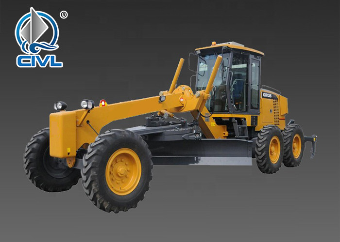 36kN GR100 Electro Hydraulic Motor Grader With Adjustable Console