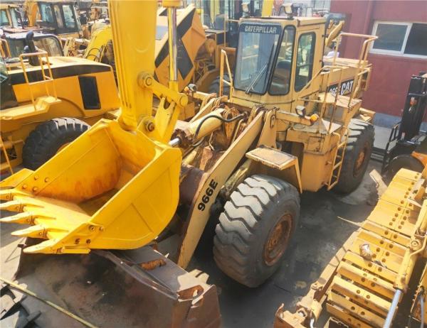 Used High Quality Cat Wheel Loader 966f, Secondhand 100% Original Medium Front