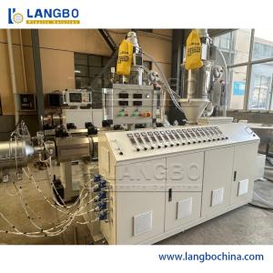 High Output Advanced PPR Plastic Extrusion Production Line Single Screw Extruder