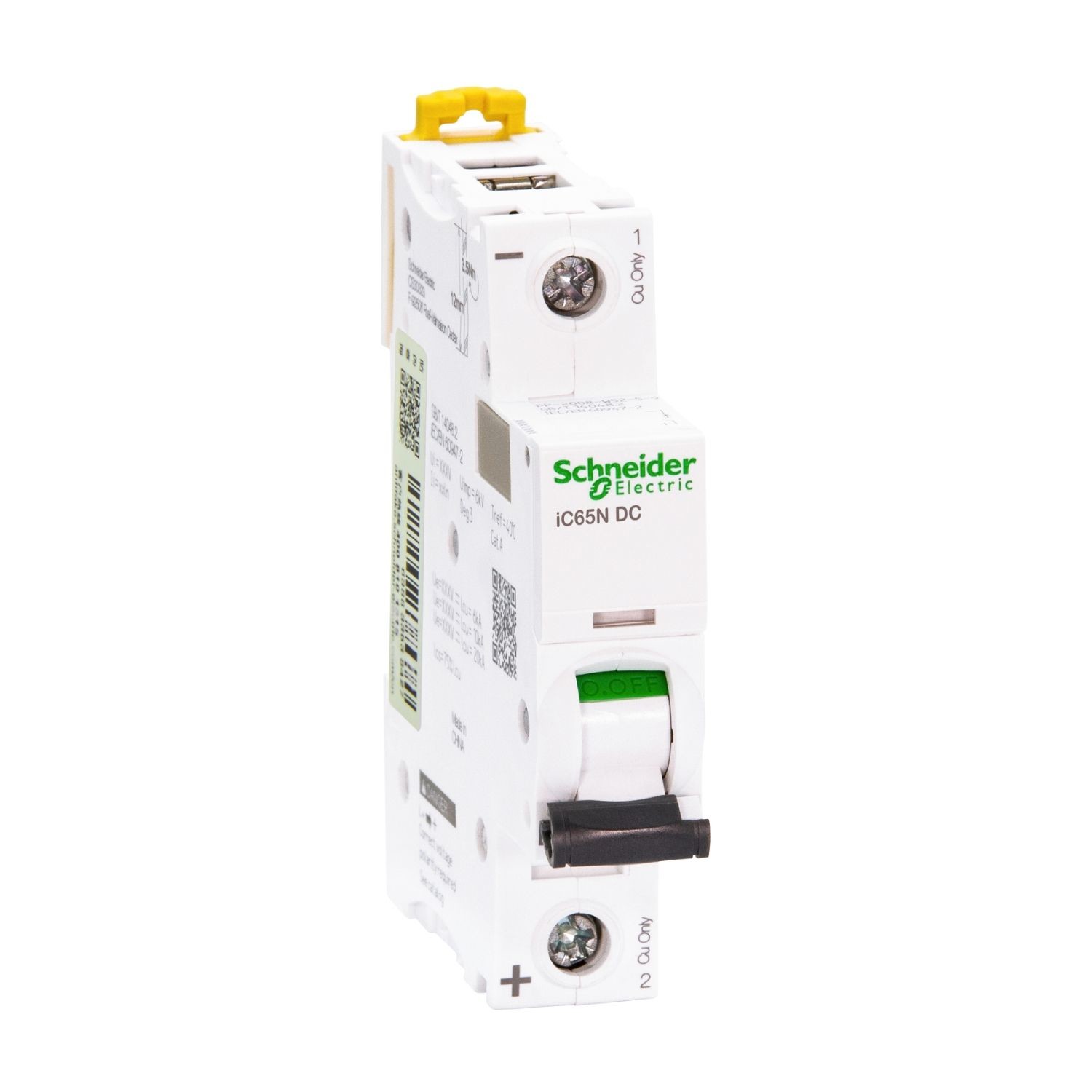 Schneider Telemecanique Acti9 iC65 series DC MCB D Cure 20ka iC65L DC 1P 2P 3P 4P
