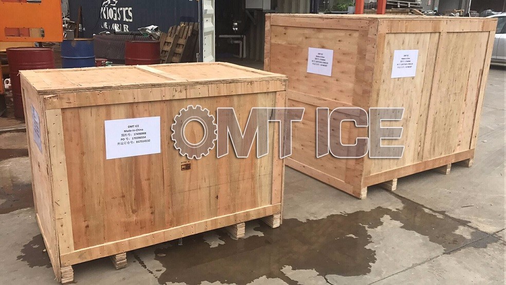 Convenient Slurry Ice Machine High Speed Industrial Ice Crusher Machine 10ton / 24hrs