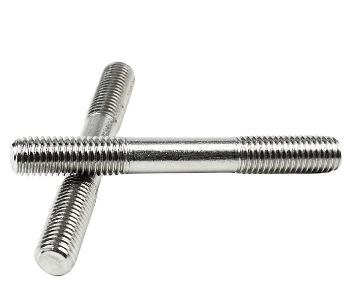 Double head bolts grade 8.8 for Carbon steel blackening studs type Inch Clamping type