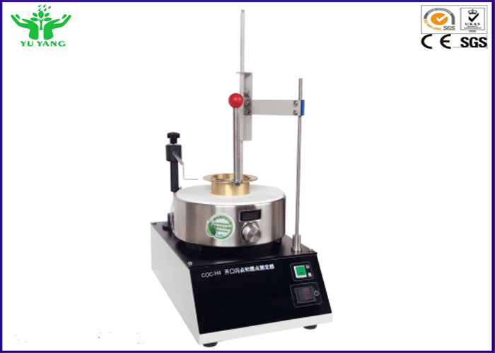 ASTM D92 Cleveland Open Cup Flash Point Test Instrument With Manual Operation