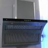  SS range hood with push button and telescopic duct Manufactures