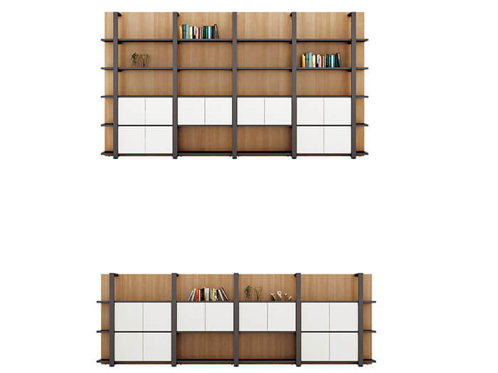 Lockable Office File Storage Cabinets Stationery Cupboard OEM