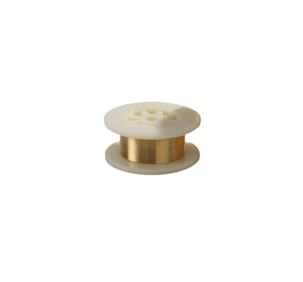 99.95% Gold Plated Tungsten Wire Oxidation Resistance Electronics Aerospace