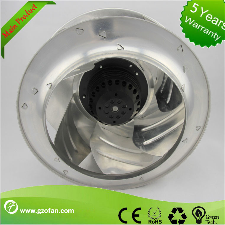 Airflow Backward Curved AC Centrifugal Fan For Air Conditioning 220V