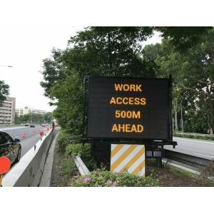 VMS LED Display with 16*8 Panel Size 31.25mm Pixel Pitch and IP65 Waterproof for