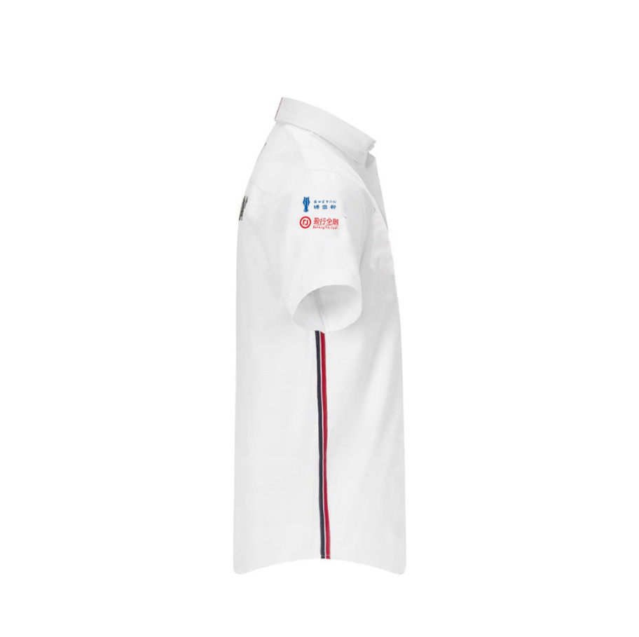 Moisture Wicking Cotton/Polyester Golf Polo Shirts with Full Buttons and Soft Fabrics