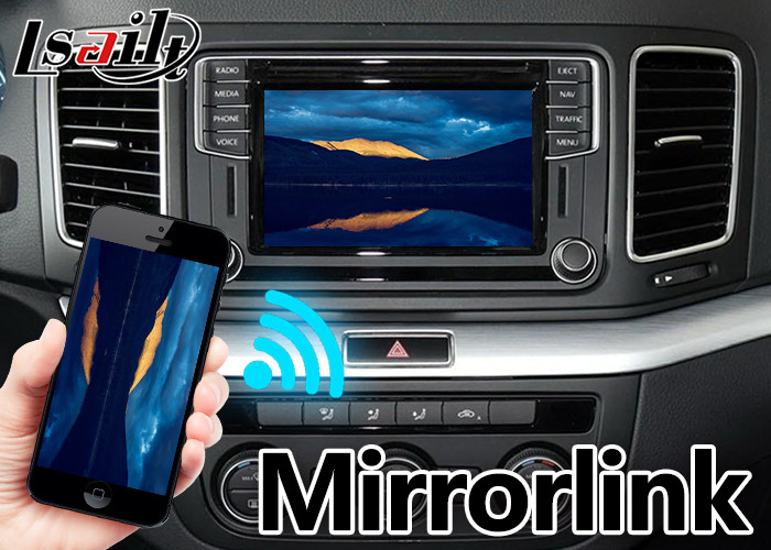 Real Time Offline GPS Navigation System 1.2 GHz Quad / Hexa Core For Volkswagen Sharan