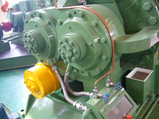 Air pressure type 220kw 100L Falling Type Internal Mixer / Artificial Leather Plastic Banbury Mixer