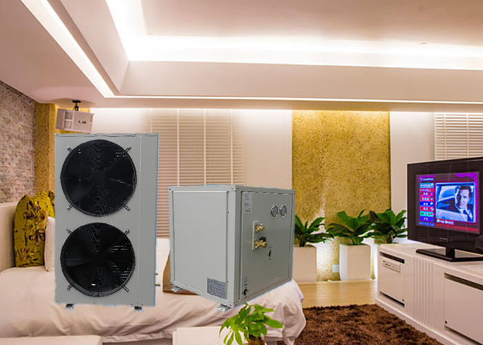 Advanced technology split air source heat pump with water tank
