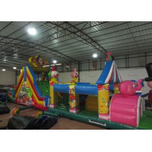Circus inflatable obstacle courses inflatable elephant obstacle course funny