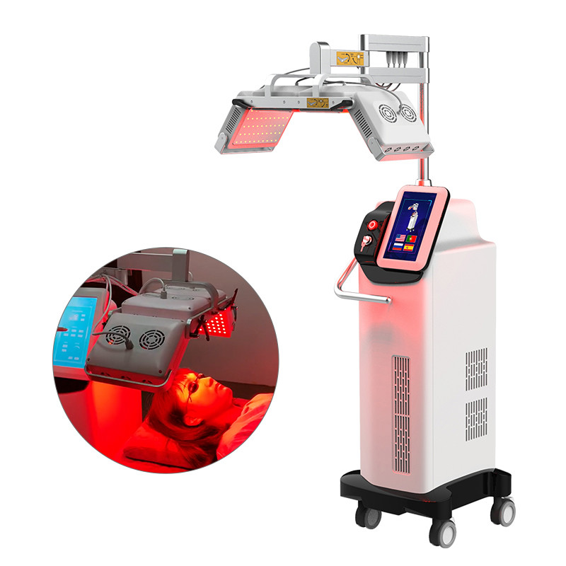 Customizable LED Light Therapy PDT Machine For Face Neck Chest With Independently Red Blue Yellow Green