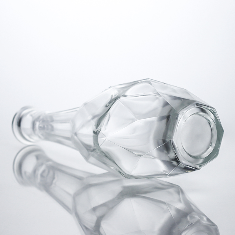 Unique Cork-Capped Super Flint Glass Bottle for Whisky Vodka Tequila Gin Rum