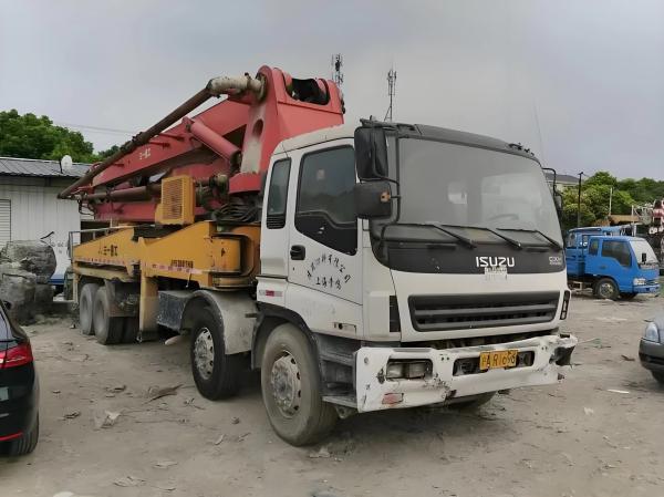 SANY 28m 37m 56m 61m Truck Mounted Used Concrete Boom Pump Cement Truck Long