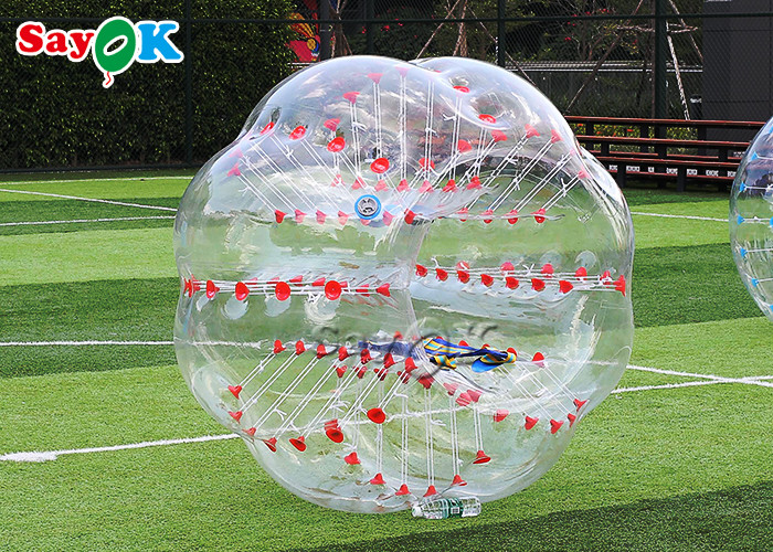 Inflatable Games For Adults Clear Human Inflatable Body Bubble Ball For Team Building Sports Game