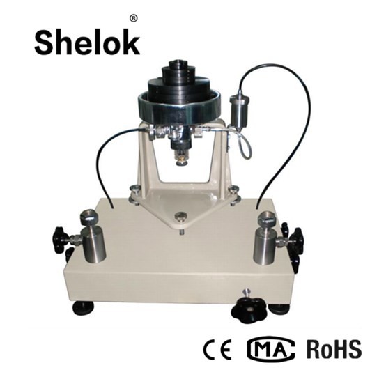 Vacuum -0.005~-0.1 MPa oil 1/4NPT Pressure Tester dead weight tester