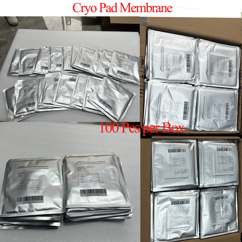 Silver Cryo Antifreeze Membrane 22*24cm Disposable For Cryo Slim Machine