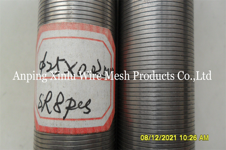 25mm Diameter Pure Round Non - Angular Screen Tube In Foundry Process