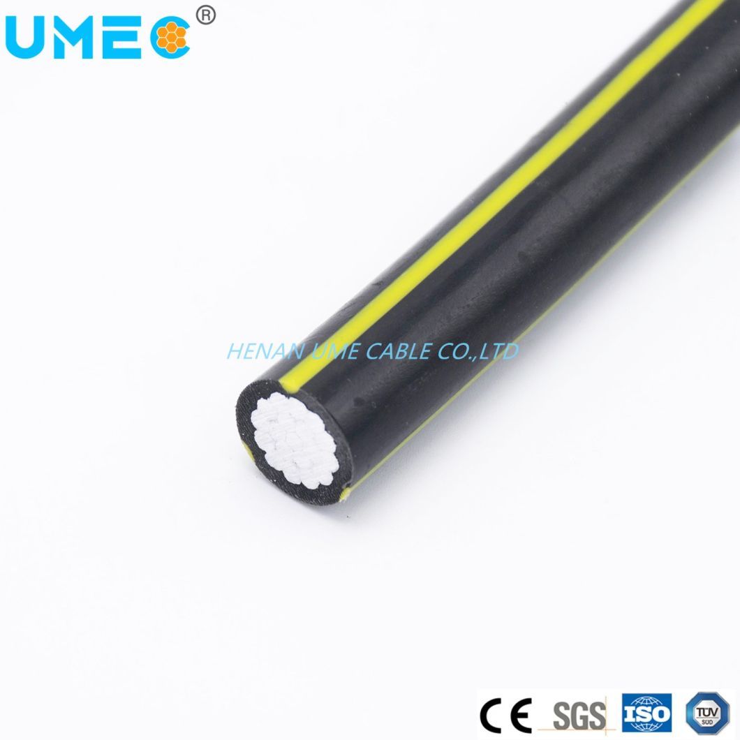 Transmission Line Cable Wire Low Voltage Single Core #1/0 AWG Almond ACSR Conductor with PE/XLPE Covered Line Wire From China Cable