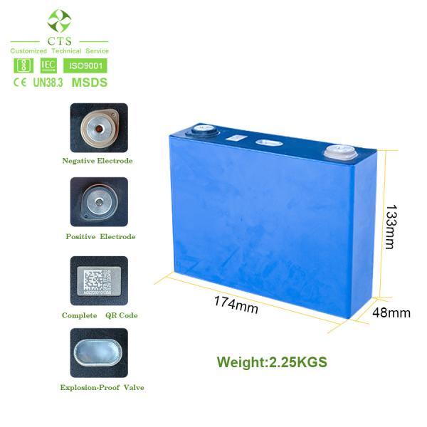 40Ah 200Ah 300Ah 3.7V Prismatic Lithium Ion Cell 100Ah For NMC Rechargeable