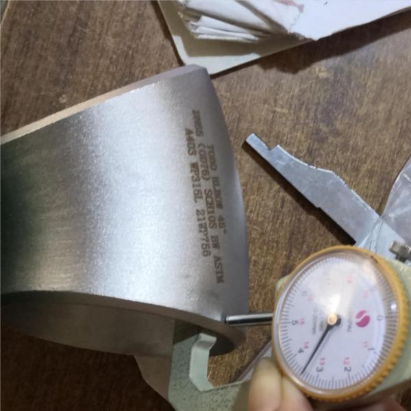 Stainless Steel Pipe Fittings 45 Elbow A403 Grade WP 316 DN55 SCH10S Seamless
