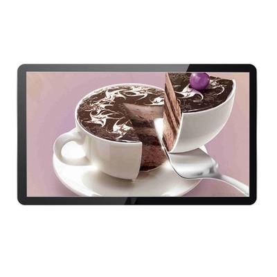 55''Coffee Shop Digital Menu Boards Android HDMI Anti-reflective Wall Mounted