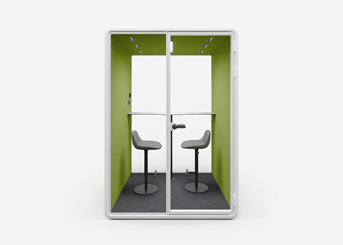 Middle Size 2 Person Sound Proof Office Cabin Isolate Sound Space Customized Size