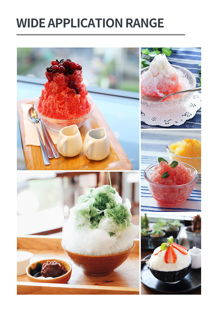 Bar Office Electric Snow Cone Maker Restaurant Commercial Ice Shaver