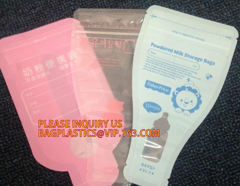 stand up reclosable drinking pouches cold drink Zip lockk bag with straw,Beveragereusable Kids Snack Zip Lock Juice Drink