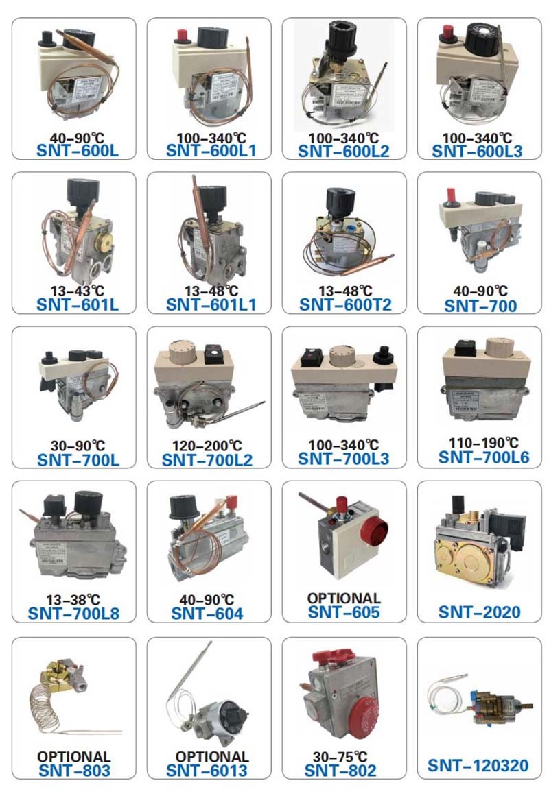 Hot Sale Thermostatic Gas Control Valve