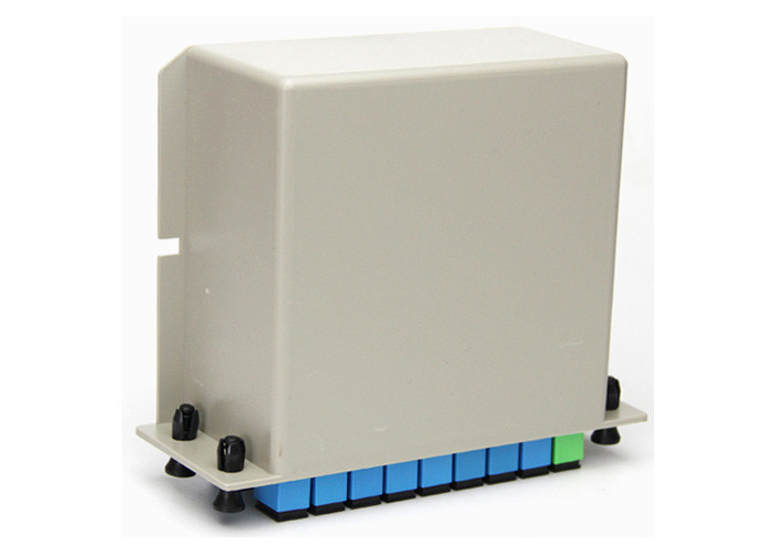 1x16 SC UPC Fiber Optical Plc Splitter In Fiber Optic Box