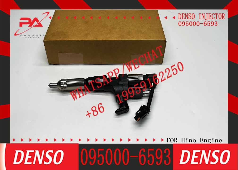 095000-6593 original fuel injector 0950006594 oil pump common rail injection 095000 6590 for Hino J08E-TM