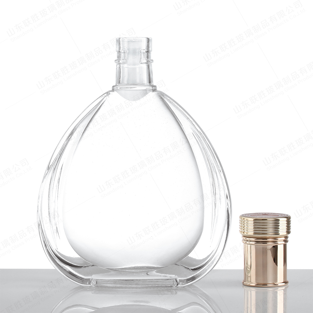 700ml 1L 5L Glass Bottle For Vodka Tequila Rum Liquor Spirit Beverage Glass Bottle