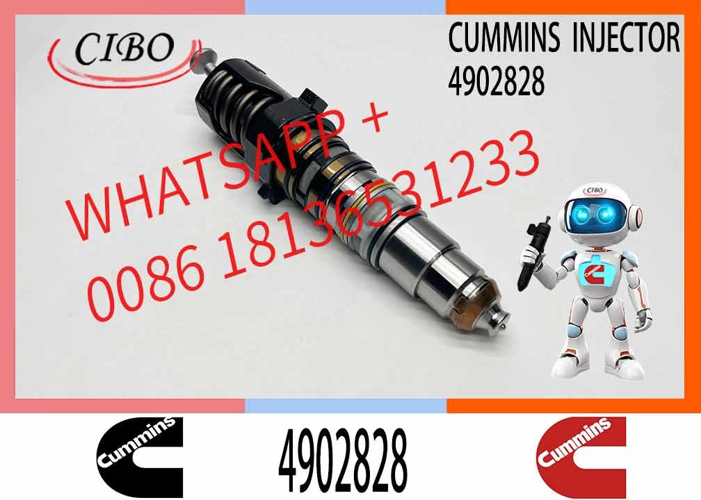 Genset Marine Mining Machinery Injector QSK23 QSK60 Diesel Engine Fuel Injector 4902827 4902828
