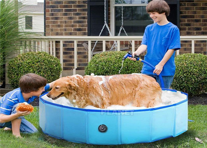 Inflatable PVC Portable Dog Bath Tub Foldable Waterproof CE Certified