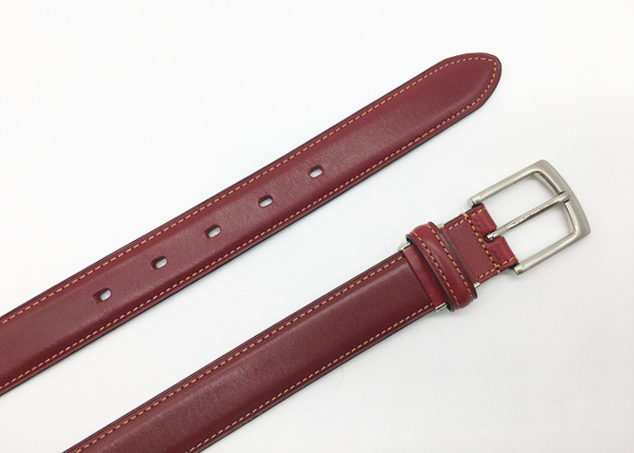 Women'S Fashion Leather Jeans Dress Belt With Metal Pin Buckle For Business And Casual Occasion