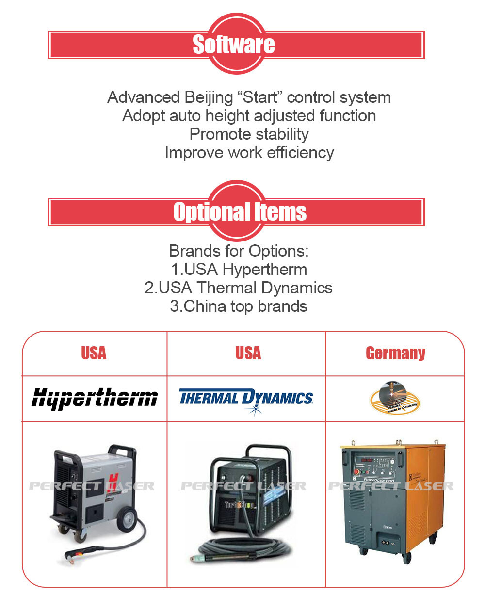 Metal Small Plasma Cutter Machine For Stainless Steel , Brass , Aluminum Cut