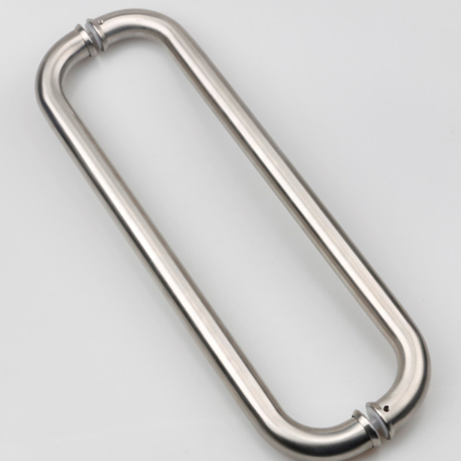 Sliding Glass Shower Screen Aluminum Stainless Steel Frame Adjustable Size 211S