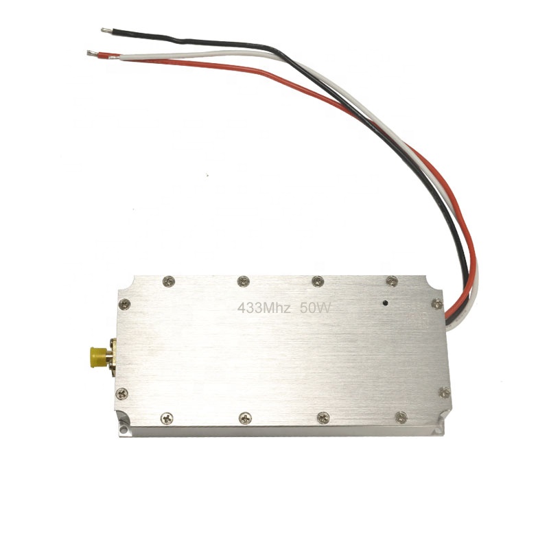 433mhz 50W Customized Portable RF Power Amplifier Module with RS485 Communication for anti UAV
