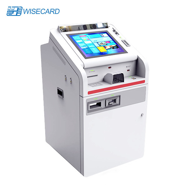 Multi Function Kiosk Cash Dispenser STM Bank Smart Teller Machine Financial Kiosk