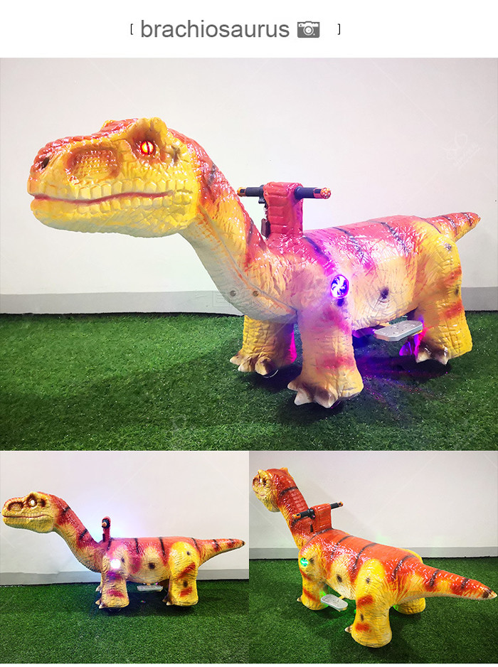 Amusement Motorized Electric dinosaur kart Kids Riding Toy Animals