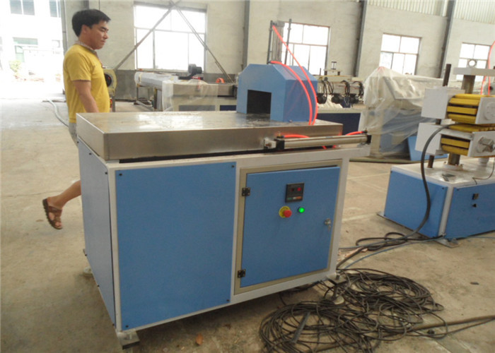 Flame Retardant UPVC Plastic Profile Extrusion Machine